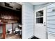 Entrance to shed from side of house at 1201 Harkness Way, Sun City Center, FL 33573