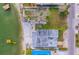 Overhead view showcasing home's location, waterfront access, and surrounding landscape at 409 161St Ave, Redington Beach, FL 33708