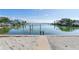 Direct waterfront access with boat slips and peaceful water views at 409 161St Ave, Redington Beach, FL 33708