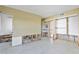 Large bedroom with damage to walls and closets at 4610 Bay Crest Dr, Tampa, FL 33615