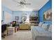 Cozy bedroom featuring a daybed and ample storage at 1814 Mariner Dr # 159, Tarpon Springs, FL 34689