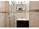 Clean bathroom with shower and single vanity at 6006 Soaring Ave, Temple Terrace, FL 33617