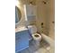 Bathroom with tub, toilet and vanity at 6232 Bayside Key Dr, Tampa, FL 33615