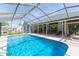 Relaxing screened pool and patio area, perfect for outdoor living at 10328 Henderson St, Spring Hill, FL 34608