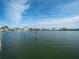 Calm waterfront view with boat docks and houses at 16124 4Th E St, Redington Beach, FL 33708