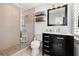 Modern bathroom with a walk-in shower and a stylish vanity at 216 S Westland Ave # 4, Tampa, FL 33606