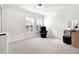 Bright bedroom with plush carpeting and large windows at 216 S Westland Ave # 4, Tampa, FL 33606