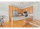 Modern kitchen with light wood cabinets and granite countertops at 216 S Westland Ave # 4, Tampa, FL 33606
