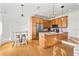 Open concept kitchen with island and stainless steel appliances at 216 S Westland Ave # 4, Tampa, FL 33606