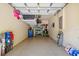 Attached garage with overhead storage at 521 Harbor Ridge Dr, Palm Harbor, FL 34683