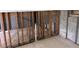 The basement's exposed framework reveals the infrastructure and layout of the space at 601 42Nd Ne Ave, St Petersburg, FL 33703