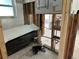 The bathroom renovation in progress features a cast iron tub, exposed framework and plumbing with opportunity to customize at 601 42Nd Ne Ave, St Petersburg, FL 33703
