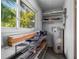 Storage area with shelves and water heater at 601 42Nd Ne Ave, St Petersburg, FL 33703