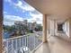Balcony overlooking community parking and building at 6450 Shoreline Dr # 9203, St Petersburg, FL 33708
