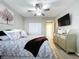 Spacious bedroom with a king-size bed and plenty of closet space at 6450 Shoreline Dr # 9203, St Petersburg, FL 33708