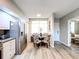Kitchen breakfast nook with a glass table at 6450 Shoreline Dr # 9203, St Petersburg, FL 33708