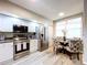 Modern kitchen with stainless steel appliances at 6450 Shoreline Dr # 9203, St Petersburg, FL 33708