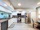 Modern kitchen with stainless steel appliances at 6450 Shoreline Dr # 9203, St Petersburg, FL 33708
