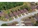 Aerial view showcasing home's location at 9305 Haas Dr, Hudson, FL 34669