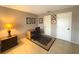Home office with a desk, chair, and ample natural light at 100 Bluff View Dr # 415A, Belleair Bluffs, FL 33770