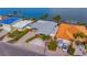 Aerial view of house and surrounding area at 16101 6Th E St, Redington Beach, FL 33708