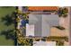 Top-down view of a house and surrounding area at 16101 6Th E St, Redington Beach, FL 33708