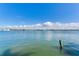 Calm waterfront view with a clear blue sky and a tranquil atmosphere at 16101 6Th E St, Redington Beach, FL 33708