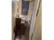 Cozy bathroom featuring a wooden vanity and tiled floor at 2011 Auburn S St, St Petersburg, FL 33712