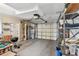 Garage with shelving and storage at 380 Belle Point Dr, St Pete Beach, FL 33706