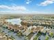 Aerial view of a beautiful waterfront community at 18052 Java Isle Dr, Tampa, FL 33647