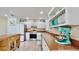 Modern kitchen featuring stainless steel appliances and stylish cabinetry at 2575 Shenandoah St, North Port, FL 34287