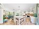 Open floor plan showcasing a spacious living area and well-equipped kitchen at 2575 Shenandoah St, North Port, FL 34287