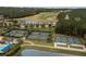 Tennis and pickleball courts near clubhouse at 5062 Elm Leaf Dr, Brooksville, FL 34601