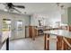 Kitchen under renovation, new cabinets and flooring at 5801 Venetian Ne Blvd, St Petersburg, FL 33703