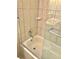 Clean bathroom with shower/tub combo and updated vanity at 12760 Indian Rocks Rd # 562, Largo, FL 33774
