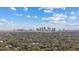 Stunning city skyline view from the property at 1504 E Mcberry St, Tampa, FL 33610