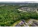 Aerial view of house and surrounding area at 26888 Fiddlewood Loop, Wesley Chapel, FL 33544