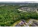 Aerial view showing lot size and location at 26888 Fiddlewood Loop, Wesley Chapel, FL 33544