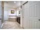 Elegant bathroom with soaking tub, walk-in shower, and double vanity at 26888 Fiddlewood Loop, Wesley Chapel, FL 33544