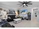 Spacious living area with comfortable seating and a large TV at 3276 Sea Grape Dr, Hernando Beach, FL 34607