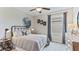 Bedroom with moon and stars wall decal at 7041 Broad River Ave, Land O Lakes, FL 34638