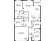 Open floor plan with 4 bedrooms, 2 baths, kitchen, great room, and 2 car garage at 7210 Beaverhead Ln, Land O Lakes, FL 34638