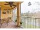 Relaxing balcony overlooking a tranquil pond and lush landscape at 9024 White Sage Loop # 37, Lakewood Ranch, FL 34202