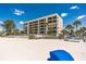 Beachfront building with ocean view and sandy beach at 20040 Gulf Blvd # 605, Indian Shores, FL 33785