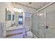 Clean bathroom with shower/tub combo and vanity at 2620 Newcomb Ct, Sun City Center, FL 33573