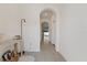 Bright and airy entryway with tile flooring and neutral walls at 2920 Evergreen Elm Pass, Wesley Chapel, FL 33543