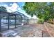 Screened in pool and patio area at 3613 S Omar Ave, Tampa, FL 33629