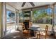 Screened-in sunroom with furniture and windows overlooking the backyard at 538 Southwest N Blvd, St Petersburg, FL 33703