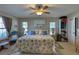 Large bedroom with king-size bed and ocean-themed decor at 19029 Us Highway 19 N # 3-13, Clearwater, FL 33764
