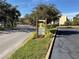 Community amenities sign with directions to various locations at 2255 Philippine Dr # 35, Clearwater, FL 33763